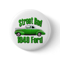 1940 Ford Deluxe Coupe Street Rod Key Lime Buttons