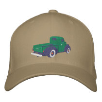 1940 Plymouth Truck Embroidered Baseball Cap