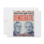 1940 Roosevelt - Truman Custom Announcements