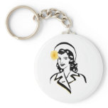 1940's Lady Keychain