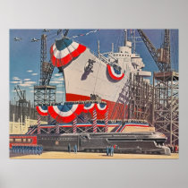 1940's Pennsylvania RR Poster