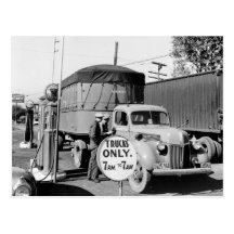 1940s Truck Stop Post Cards