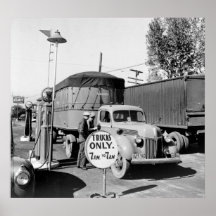 1940s Truck Stop Posters