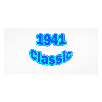 1941 Classic Blue Picture Card