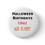 1941 halloween birthday