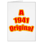 1941 Original Red Cards