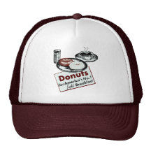 1942 Doughnut Poster Hat