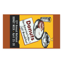 1942 Doughnut Poster