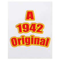 1942 Original Red Custom Flyer