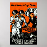 1943 Doughnut Poster