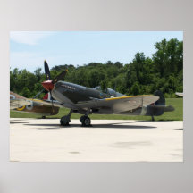 1943 Supermarine Spitfire Mk IXe. Posters