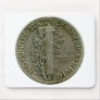 1943 US Mercury dime reverse mousepad