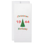 1944 Christmas Birthday
