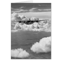 1944 Liberator Express in Flight Card
