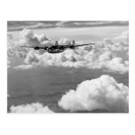 1944 Liberator Express in Flight Postcard