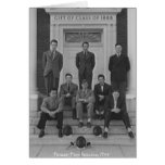 1945 Fencing Team Cards