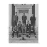1945 Fencing Team Postcard