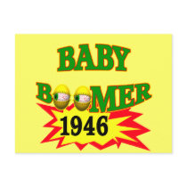 1946 Baby Boomer T-shirts Gifts Post Cards