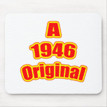 1946 Original Red Mouse Pad