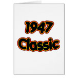 1947 Classic Greeting Card