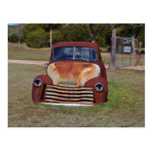 1948 Chev Pickup Postcard