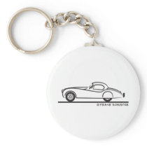 1948 Jaguar 120 Keychain
