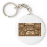 1948 Oklahoma Indian Centennial Stamp Keychains