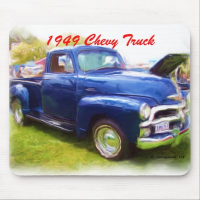 1949 Chevy Truck Mouse Pads by ezcat1