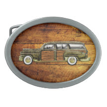 1949 Chrysler Town & Country Station Wagon Oval Belt Buckles
