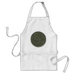 1950 British Half Crown apron
