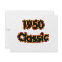1950 Classic Invitation
