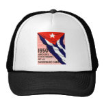 1950 Cuban Flag Poster Trucker Hat