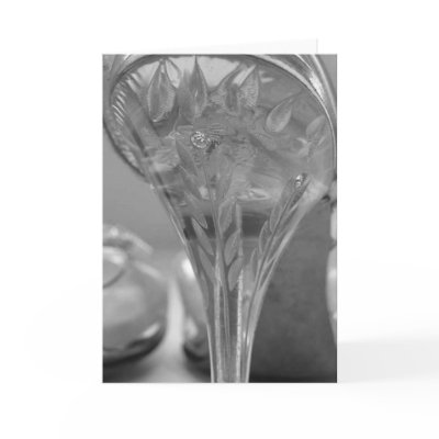 1950's Carved Lucite Heels Greeting or Note Card by MyFrockShop