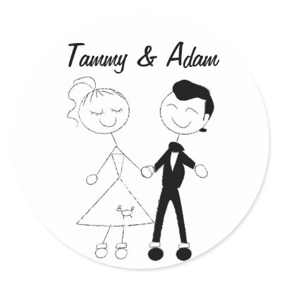 1950's Couple Stickers by mrssocolov2