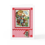 1950'S CUTE COWBOY GREETINGS CARD