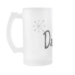 1950s Dad **DADDY-0** Glass Mug
