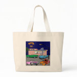 1950s Diner Route 66 and Vintage Cars bags