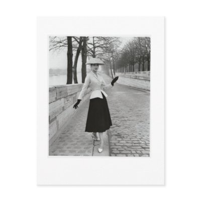 1950s fashion postcard by simplisticirony