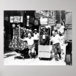 1950's Garment District, New York City Poster