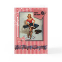 1950s jiving pin up girl cards