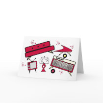 1950's Living Room Set Card