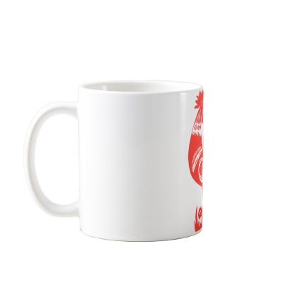 1950s Rooster Coffee Mug by grnidlady