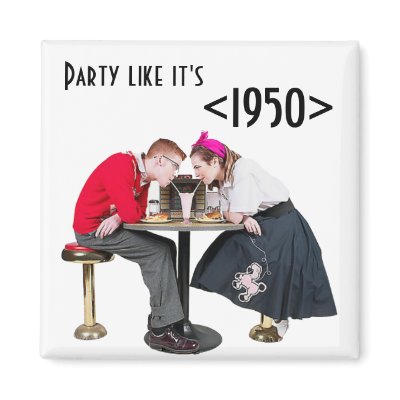 1950's Soda Shop Couple by malibuitalian