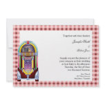 1950s Vintage Jukebox Wedding invitations