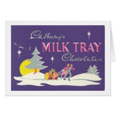 1951 Cadbury’s Milk Tray Chocolates Card by kraftfoods