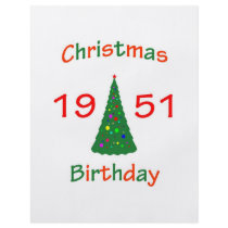1951 Christmas Birthday Flyer