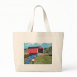 1951 Covered Bridge Tote Bag