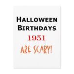 1951 halloween birthday