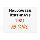 1951 halloween birthday