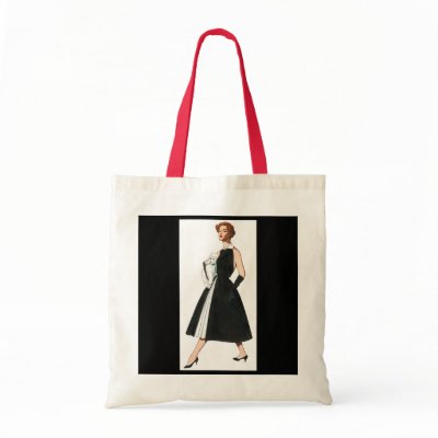 1951 Mainbocher Shopping Tote Tote Bag by Regella